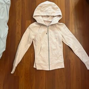 Pink lululemon scuba hoodie